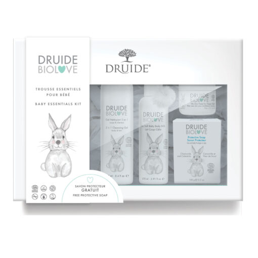 Kit de soins bio pour bébé Druide BioLove – Coffret cadeau naturel