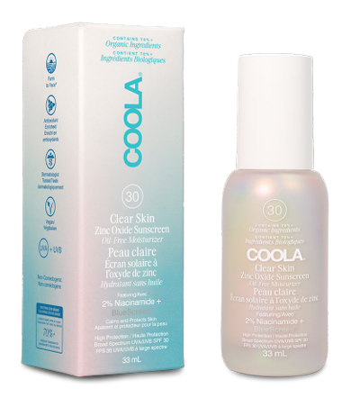 Écran solaire à l'oxyde de zinc (peau claire) FPS 30