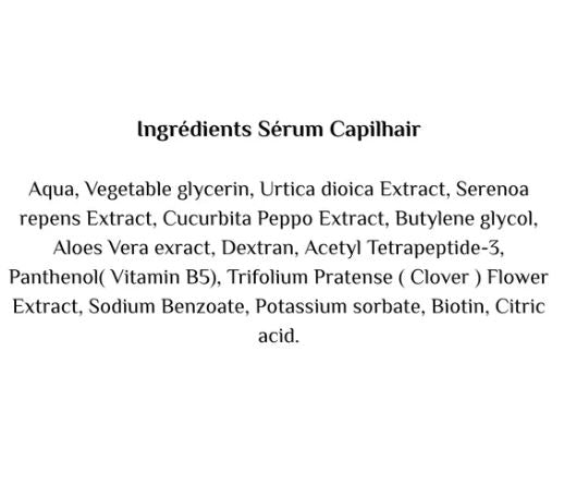 Sérum capillaire