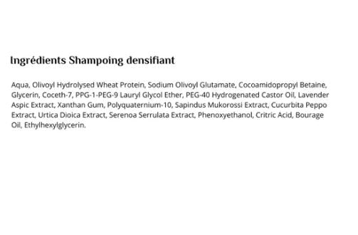 Shampoing densifiant