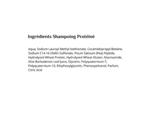 Shampoing protéiné