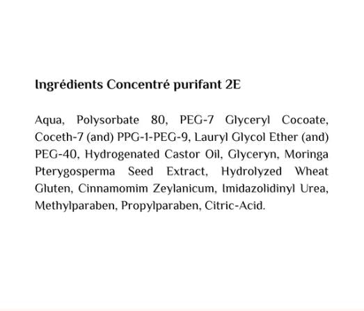 Concentré 2E