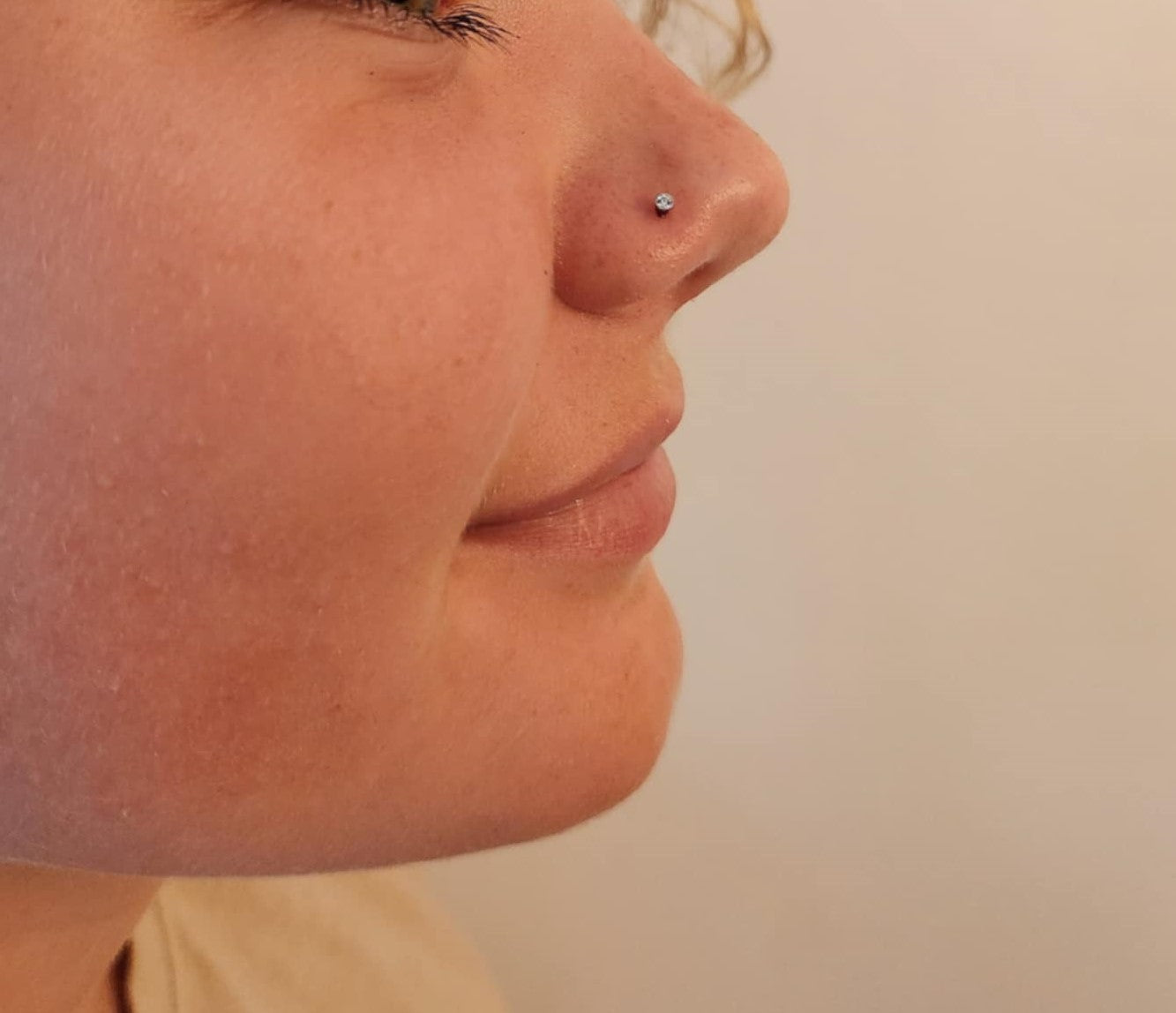 Piercing au nez