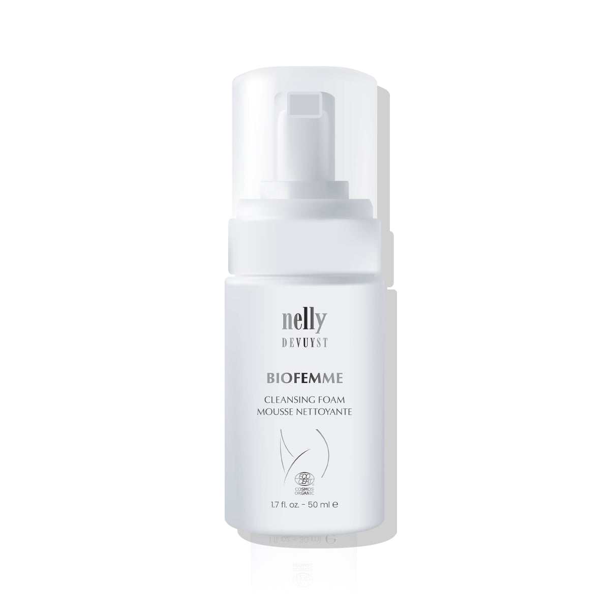 Mousse Nettoyante BioFemme (Voyage) – Nettoyant Intime Doux & Équilibrant