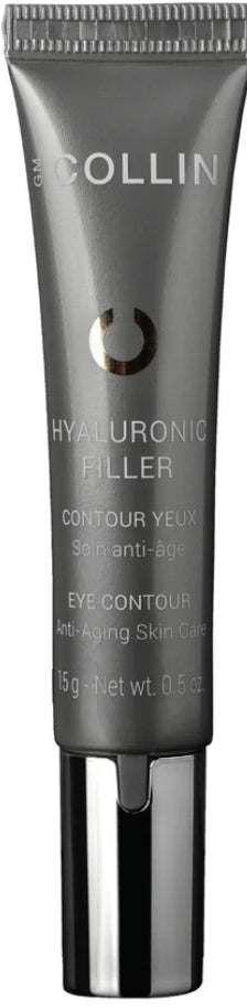 Un soin contour des yeux haute performance, formulé avec quatre types d’acide hyaluronique et une technologie de drone cosmétique™, pour hydrater intensément, lisser les rides et ridules, et réduire visiblement cernes et poches. Son applicateur massant procure une sensation de fraîcheur immédiate, laissant le regard éclatant et reposé.

