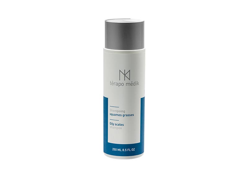 Oily scale shampoo