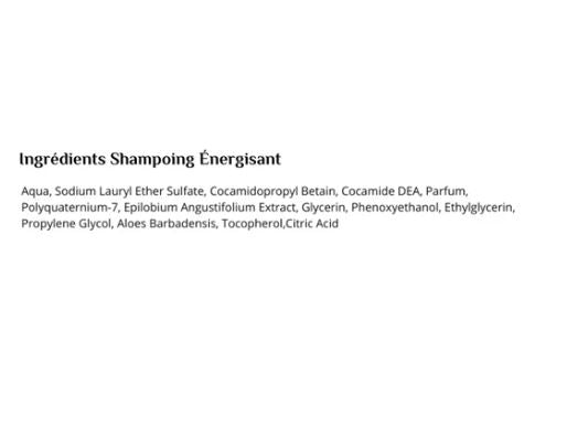 Shampoing énergisant