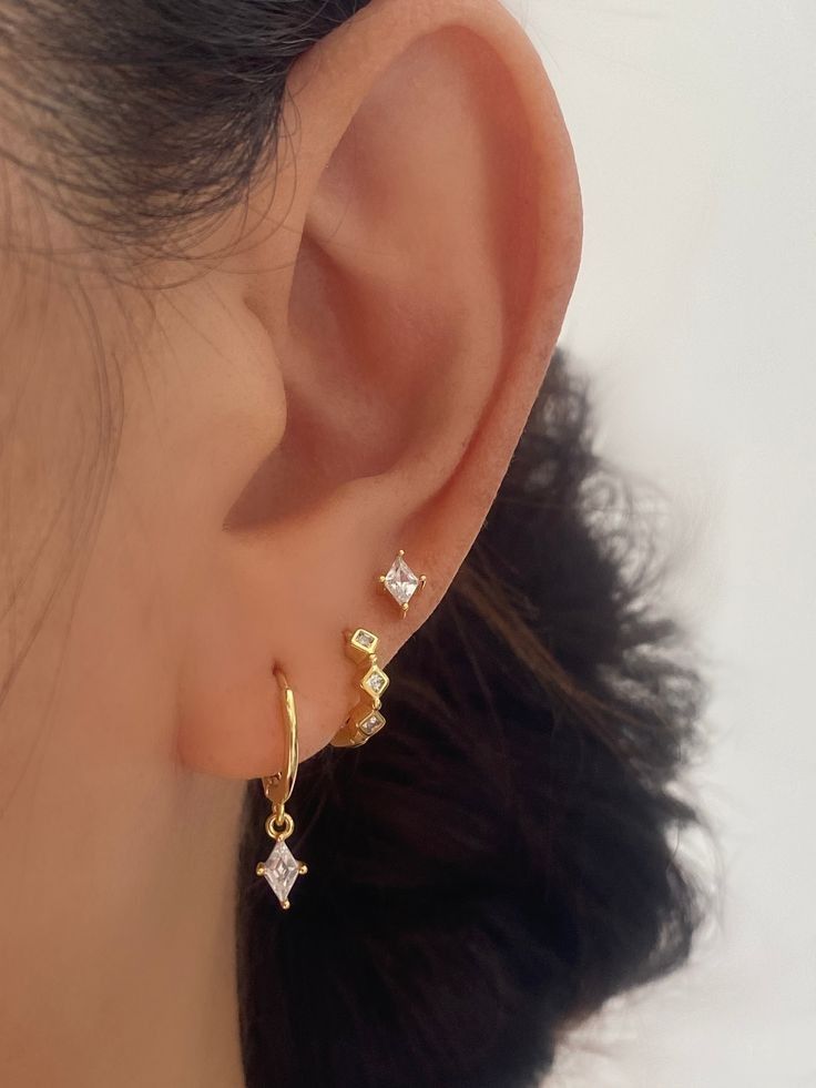 3 piercings
